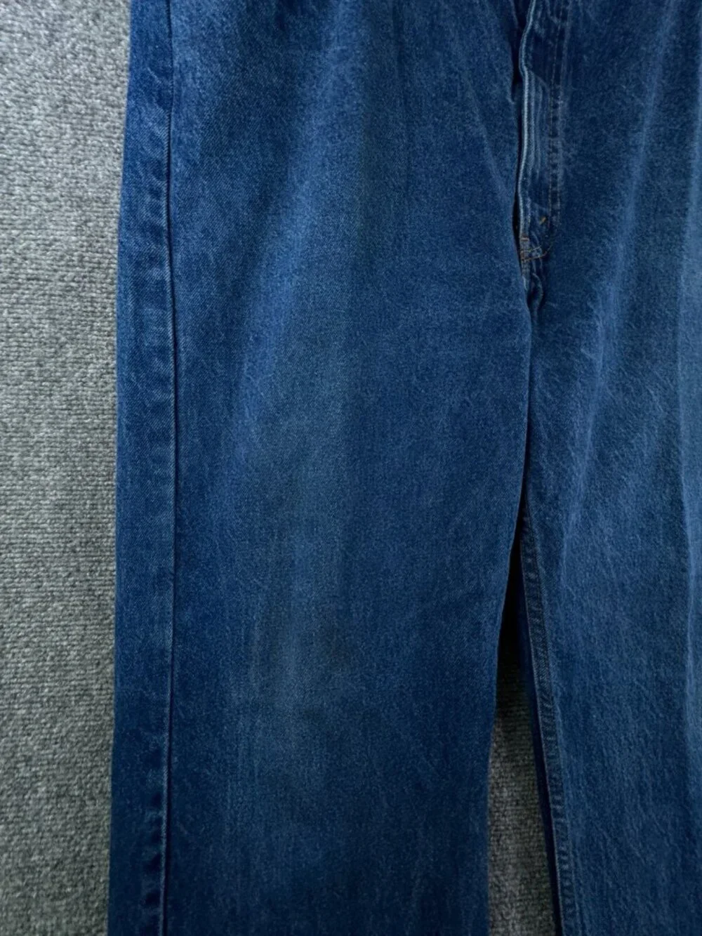 VTG Levi’s 505 Orange Tab Denim Blue Jeans ACTL 41x29 Adult 1991 Cutoff Men